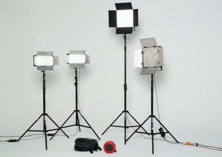 Rentequipment LED-Videolicht Set 