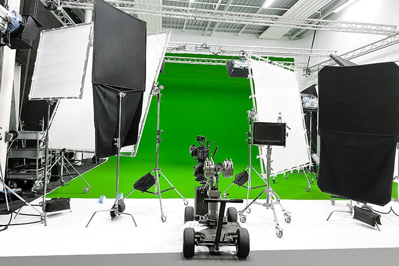 FOTODOM Mietstudio 2 XL Greenscreen